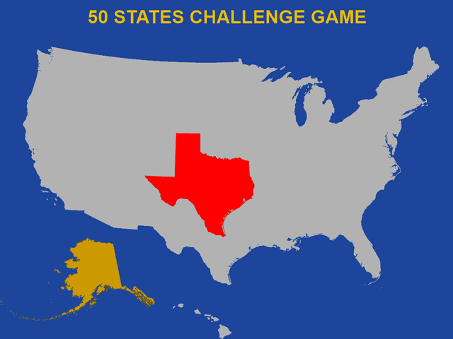 50 States Challenge Game