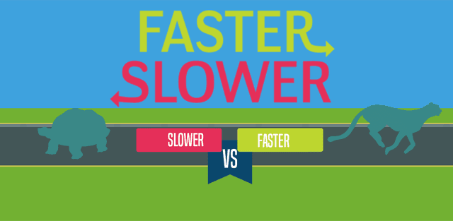 Faster or Slower