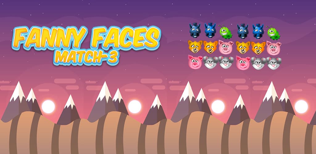 Funny Faces Match 3